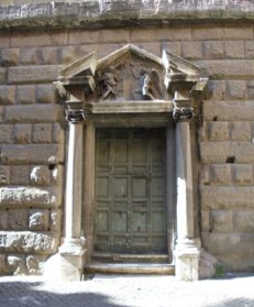 Domenico Castelli, Portal of the Church of the Annunciation (1620)